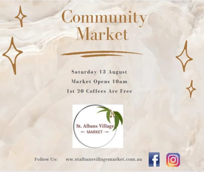 August 13 Market