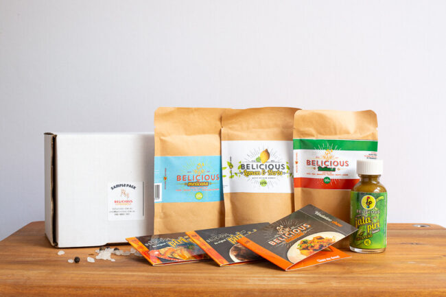Belicious sample pack of 5