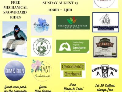 August 13 stallholders